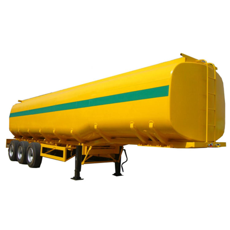 Fyraxlad 60CBM oljetank semitrailer